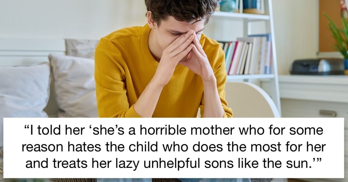 Man Confronts Mother-in-Law Over Neglect and Favoritism Toward Her Sons