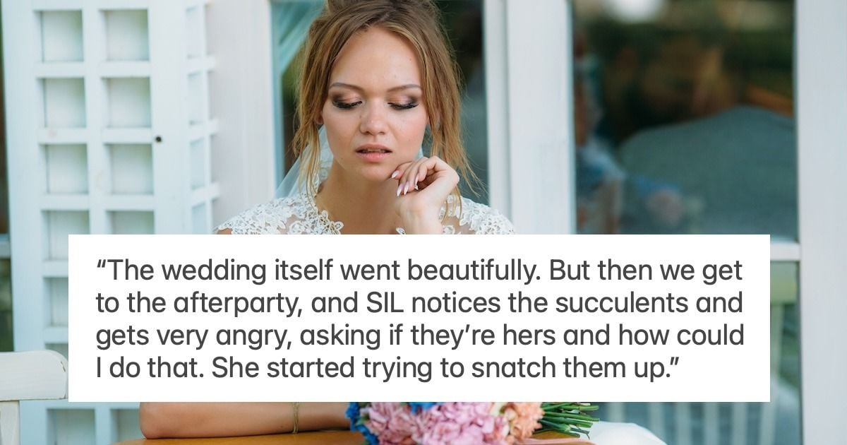 Woman's Wedding Uproar Over Using Sister-in-Law's Garden Flowers Without Consent