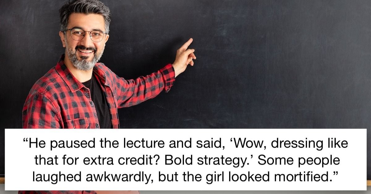 Student's Recording Exposes Sexist Professor and Sparks Controversy