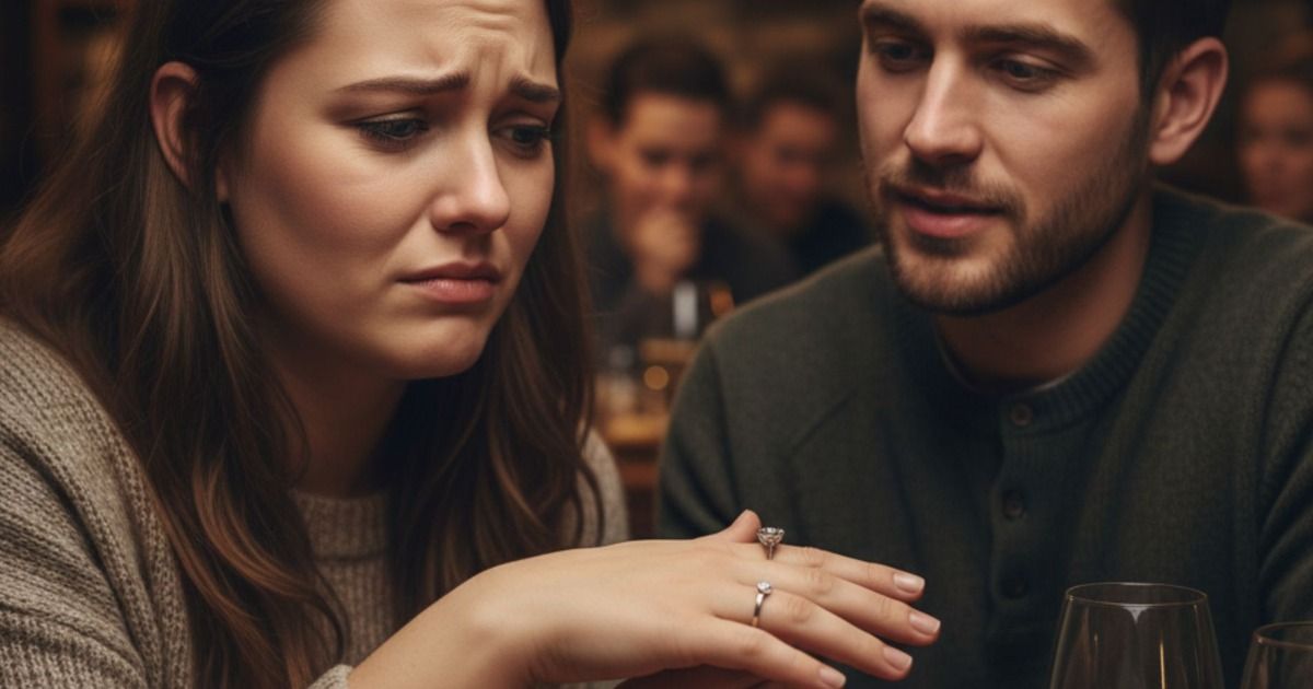 'AITA for being upset that my engagement ring used to belong to my