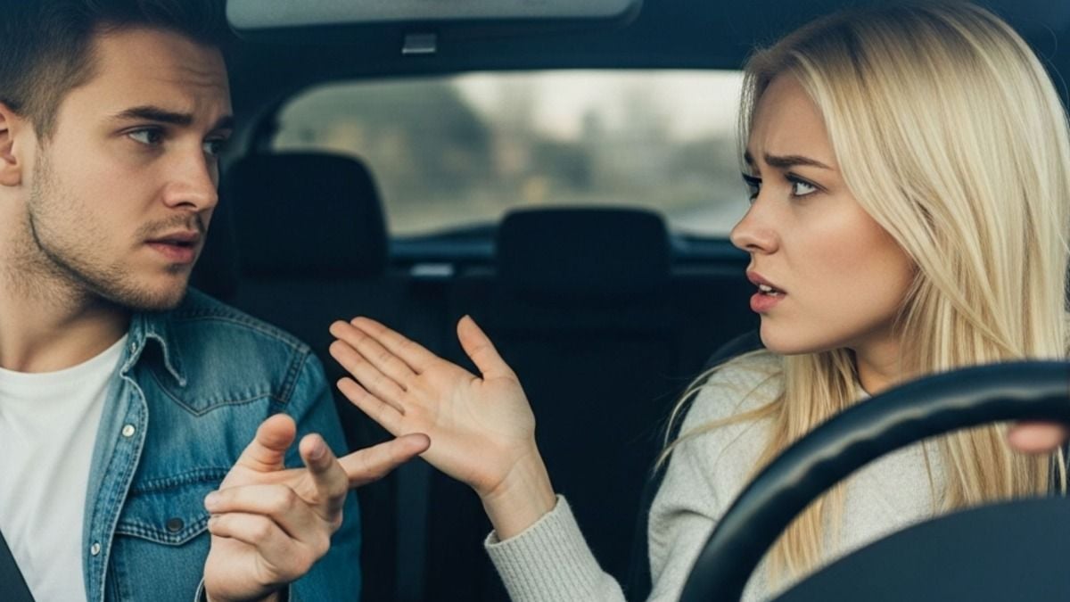 'My boyfriend wants me to ask permission to turn when driving. Am I wrong?' UPDATED