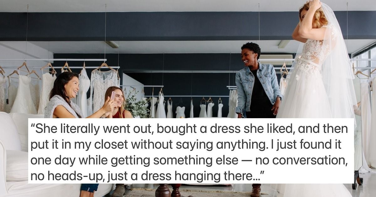 Bride refuses to even try on the 'princess bride' wedding dress her mom(02)