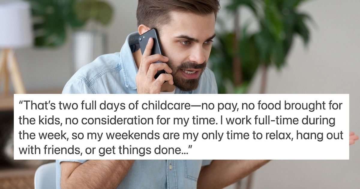 Childfree 'fun uncle' refuses to babysit niece and nephew on weekends