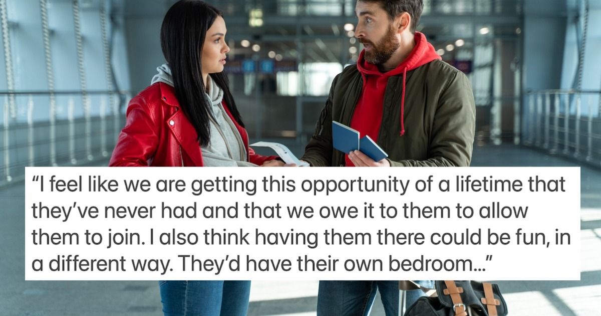 Engaged couple bans BOTH moms from free luxury vacation, 'I feel SO