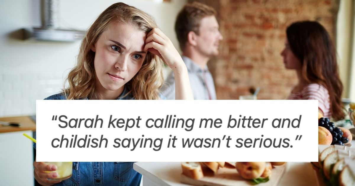 Woman upset when husband gives her lunch to female friend. He says; 'Well yeah, I have feelings for her.' AITA? + UPDATE