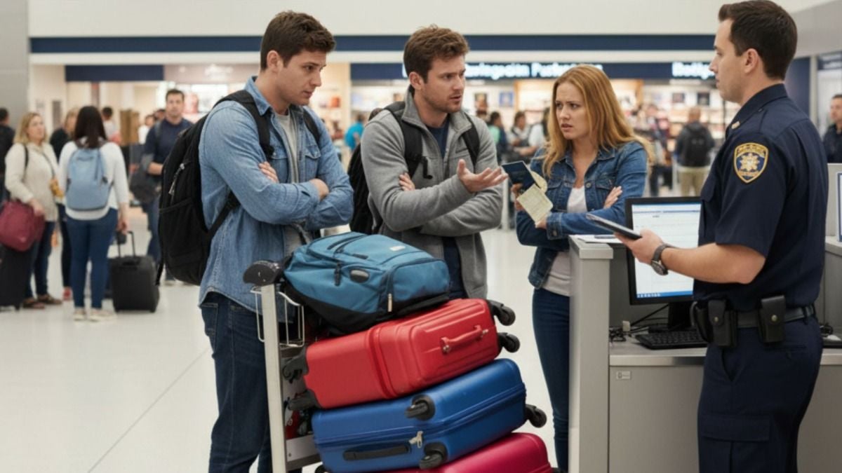 'AITA for ditching my friend at airport for doing a stupid prank on immigration officers?'