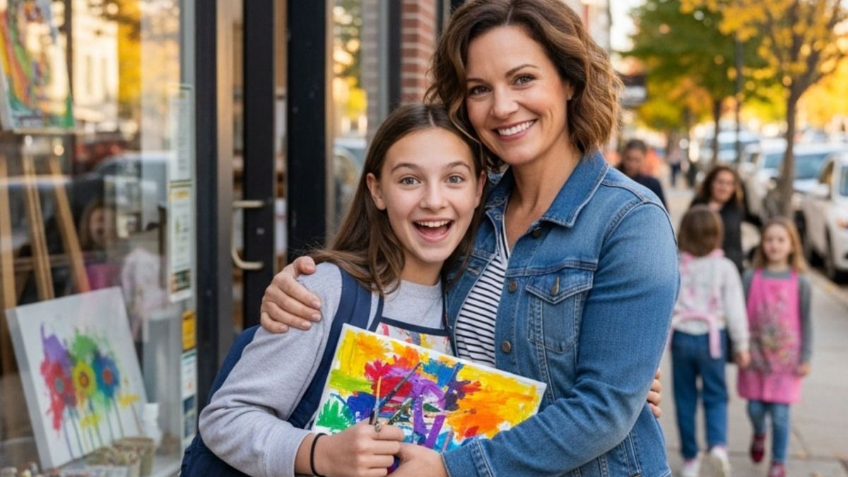 'AITA if I pull my kid from art class because of my husband's flirting?'