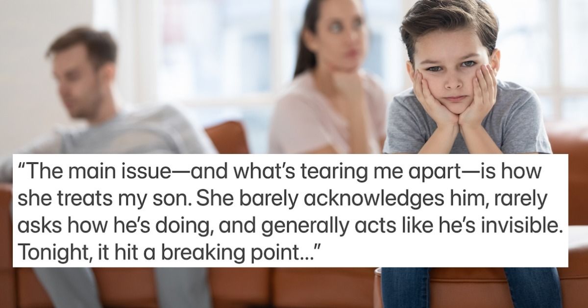 Man 'loses it' on his wife after she told his 10yearold son to 'get