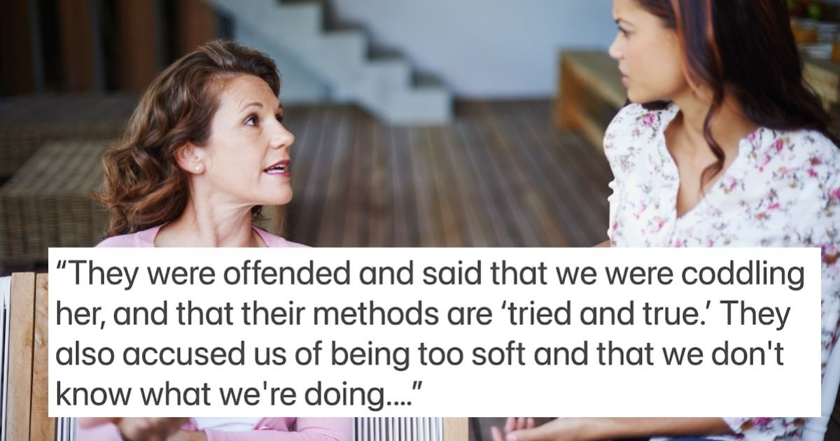 Mom refuses to let inlaws discipline her child with 'tough love.' AITA