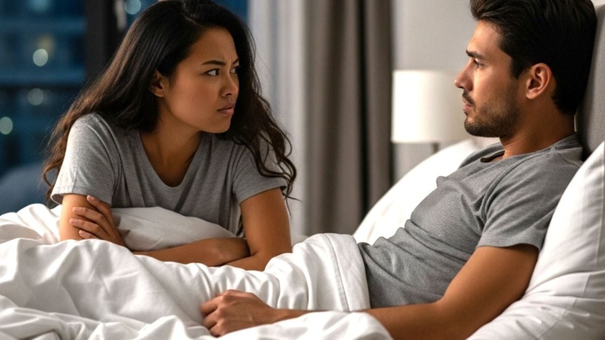 'My husband claims that I am 'controlling' his sleep. He has epilepsy and is irresponsible.'