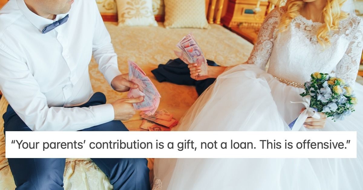 Husband shocked and insulted as in-laws’ demand 50% of wedding cash gifts. AITA?