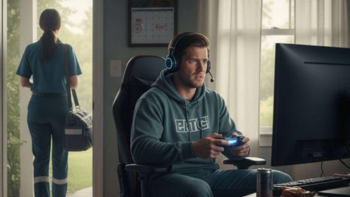 'My wife thinks I got laid off but really I quit to make a go at being a Twitch streamer full time.'