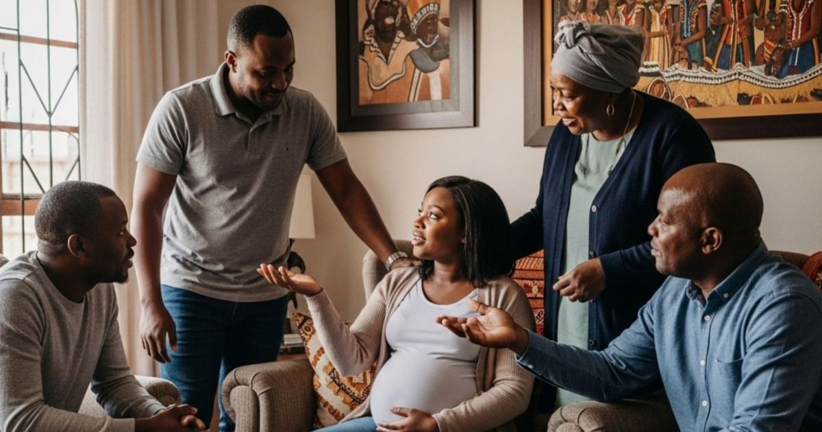 'AITA for not allowing my fiancé's family dictate my baby's life before it's even born?'