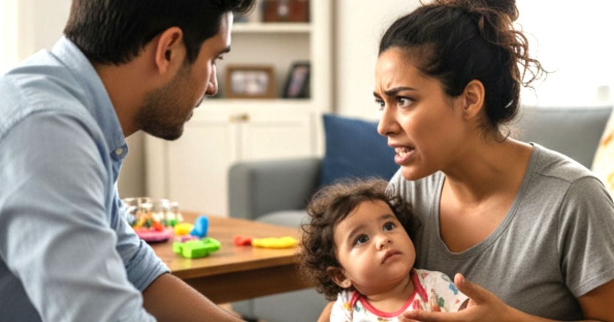 'AITA for refusing to to 100% of the childcare when we hang out with my husband's friends?'