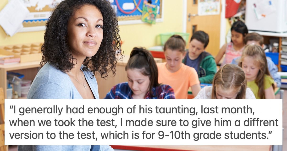 Teacher defends intentionally failing student to teach him a lesson