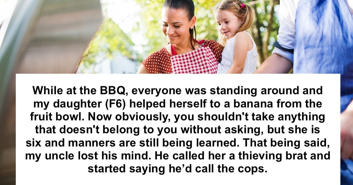 'AITA for causing a mass exodus from my uncle's BBQ?'