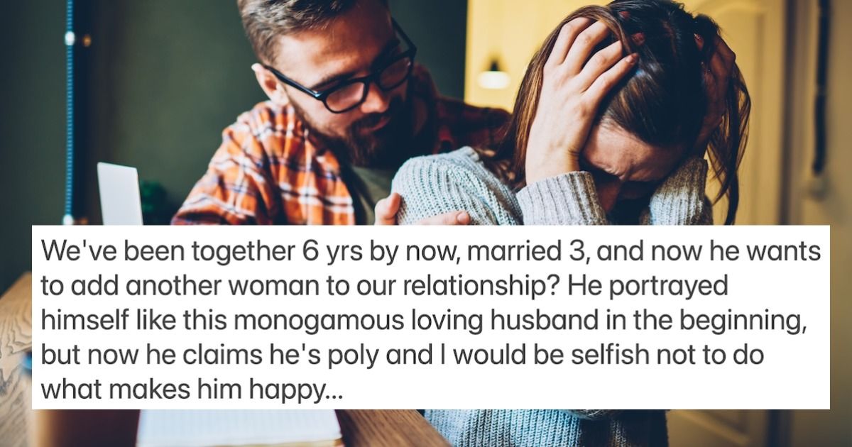 Woman discovers husband's expensive GF, 'he wants to add a second wife