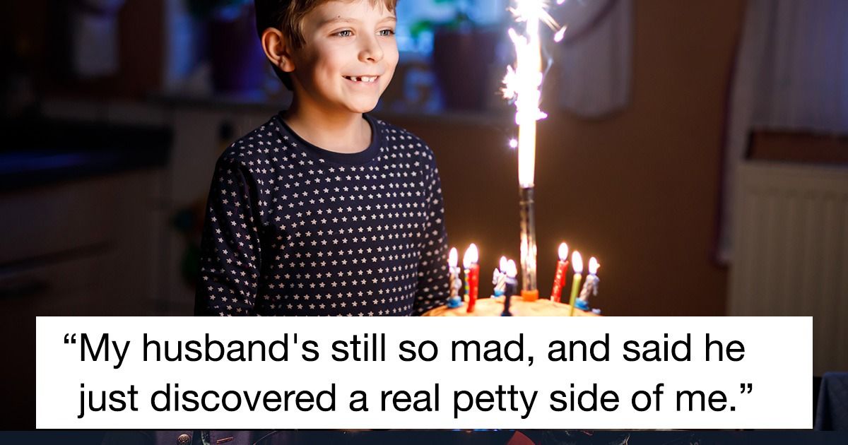 'AITA for not paying the bakery for my stepson's birthday cake after I