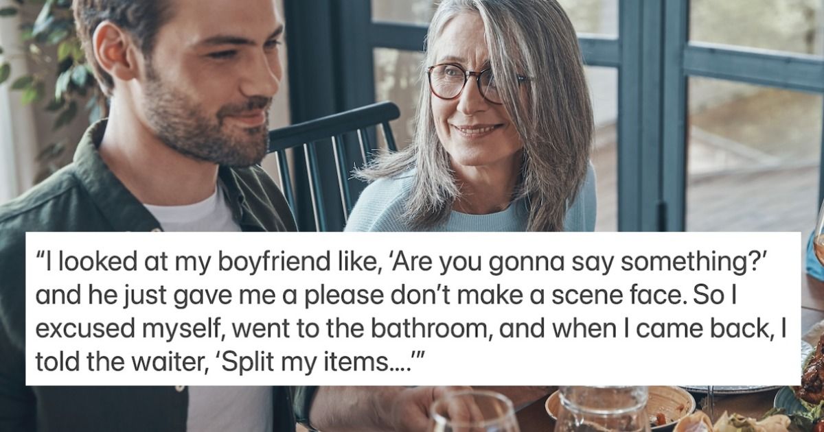 Woman Refuses to Pay for BF's Mom's Dinner After Insulting Toast
