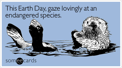 This Earth Day, gaze lovingly at an endangered species