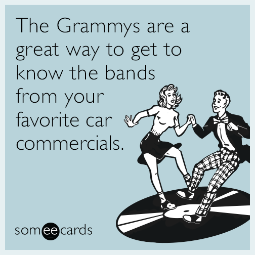 The Grammys are a great way to get to know the bands from your favorite car commercials.