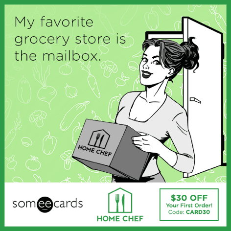 My favorite grocery store is the mailbox.