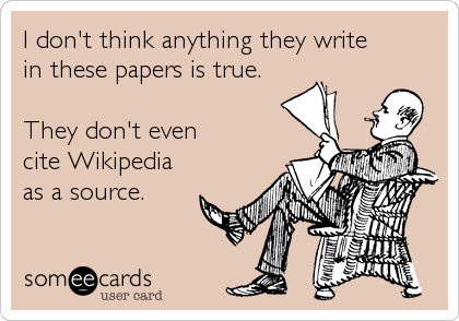 I don't think anything they write
in these papers is true.

They don't even
cite Wikipedia
as a source.