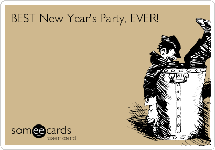 BEST New Year's Party, EVER! | New Year's Ecard