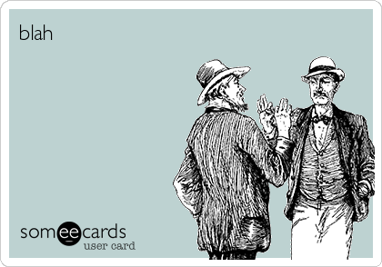 blah