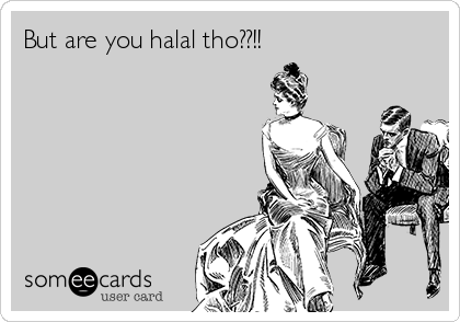 But are you halal tho??!!