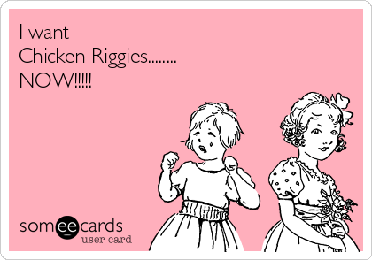 I want 
Chicken Riggies........
NOW!!!!!