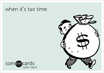 when it's tax time